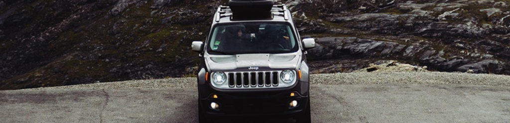jeep renagade confortable sur tout les terrain en drome et ardeche