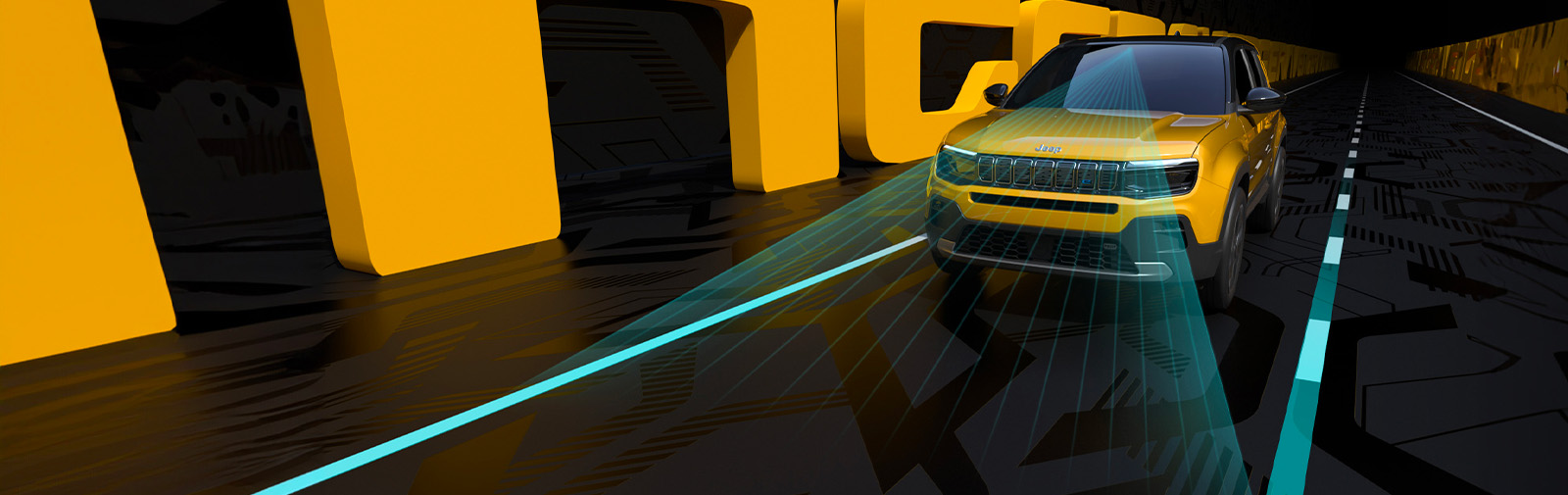 Reconnaissance des panneaux de signalisation du  SUV Jeep Avenger