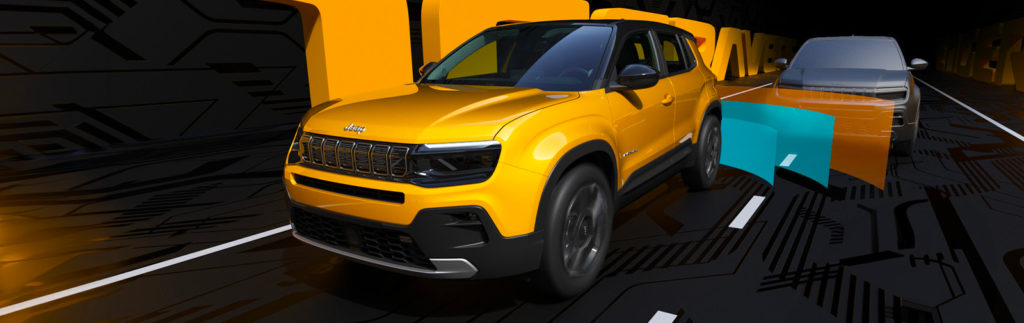 technologies high-tech du SUV Jeep Avenger