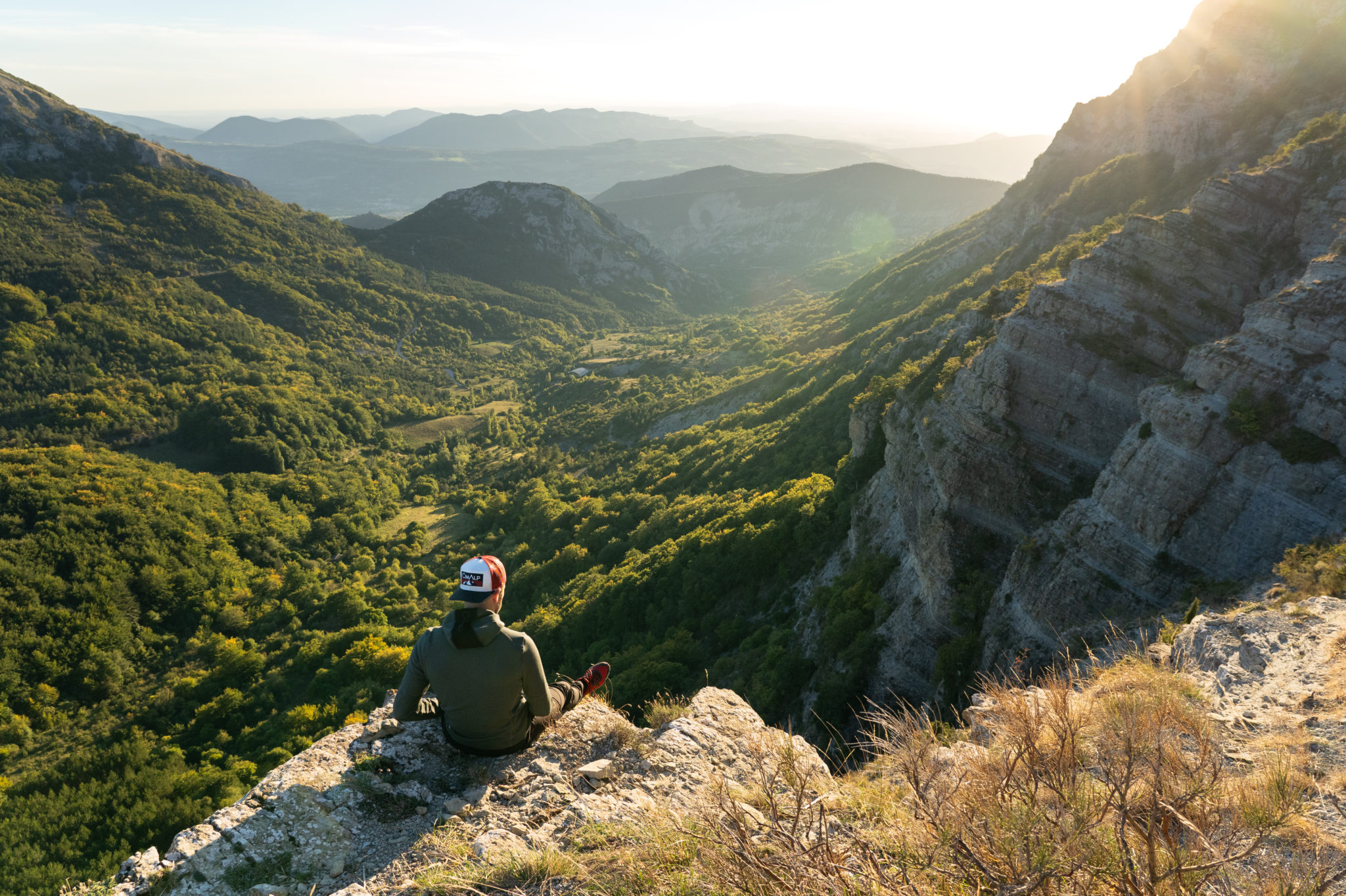 les 3 becs vallée Remi astégiano, randonnée drome Ardèche